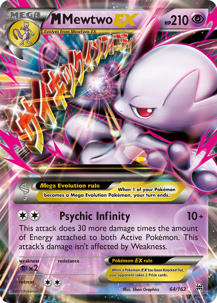 TECH Type Mew, Mewtwo & Mega Mewtwo X/Y Evolution 