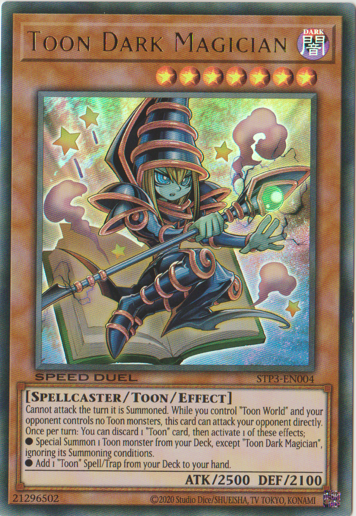 YUGIOH TOON DARK MAGICIAN ULTRA RARE SPEED DUEL NEAR MINT STP3