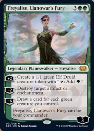 Freyalise, Llanowar's Fury [Commander Collection: Green]