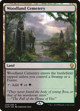 Woodland Cemetery [Dominaria Promos]