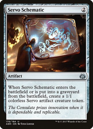 Servo Schematic [Aether Revolt]