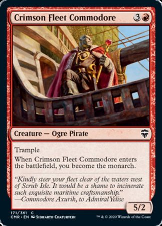 Crimson Fleet Commodore [Commander Legends]