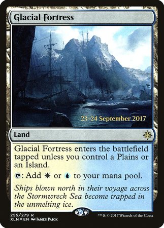 Glacial Fortress [Ixalan Promos]