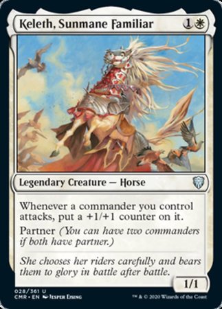 Keleth, Sunmane Familiar [Commander Legends]